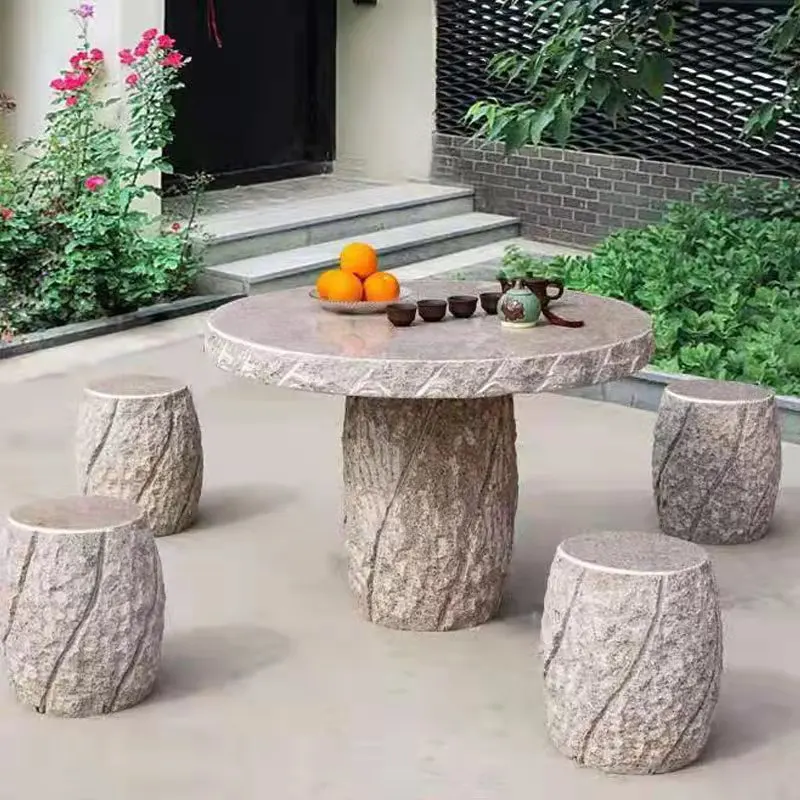 product factory wholesale of custom made travertine marble natural stone garden design for outdoor garden use-12