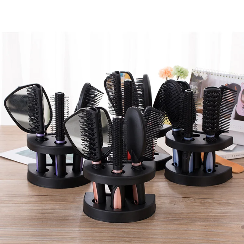 5 Hair Combs Set Professional Salon Hair Cutting Brushes Sets Salon ...