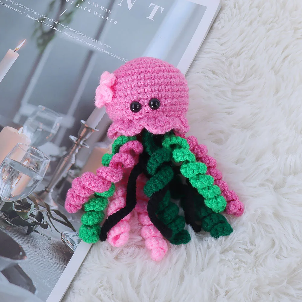 Octopus Plush Octopus Lovey Crochet Pattern Lovely Amigurumi