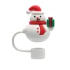 Red christmas snowman