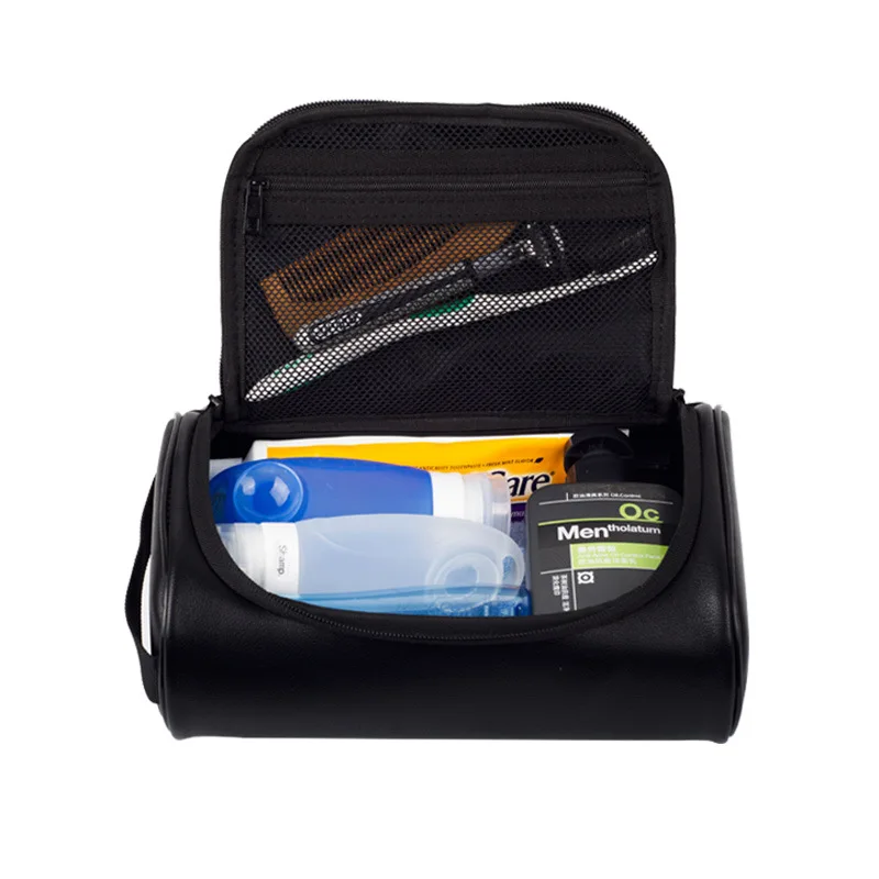 Proveedor De China Golden En Stock,Organizador De Cosméticos Impermeable,Kit  De Aseo De Viaje Para Hombre De Cuero Pu - Buy Kit De Aseo,Kit De Aseo  Personalizado,Kit De Aseo De Viaje Product on