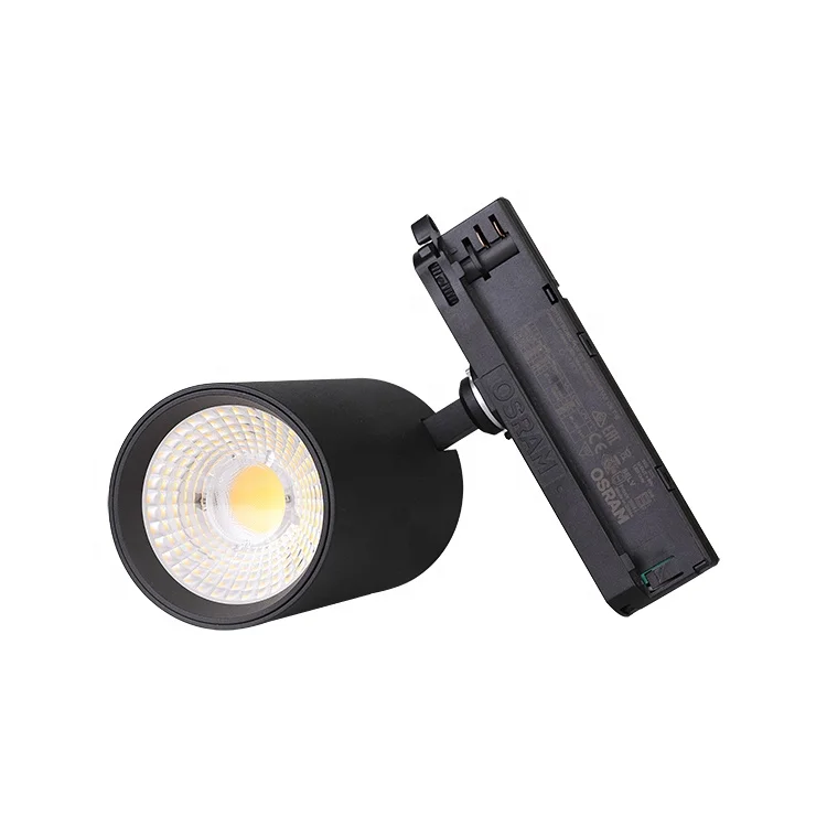 Cost- effective 5Yrs Warranty DIP Switchable Dimmable Zoomable COB LED Track Light Spot Light for Shop Home Office