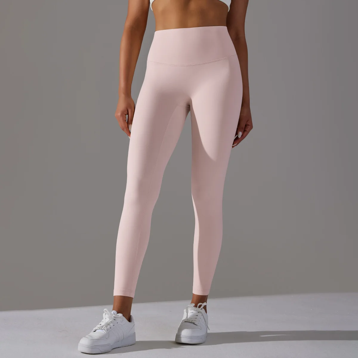 Breathable No Front Seam High Waist Lulu Leggings for Women Sport