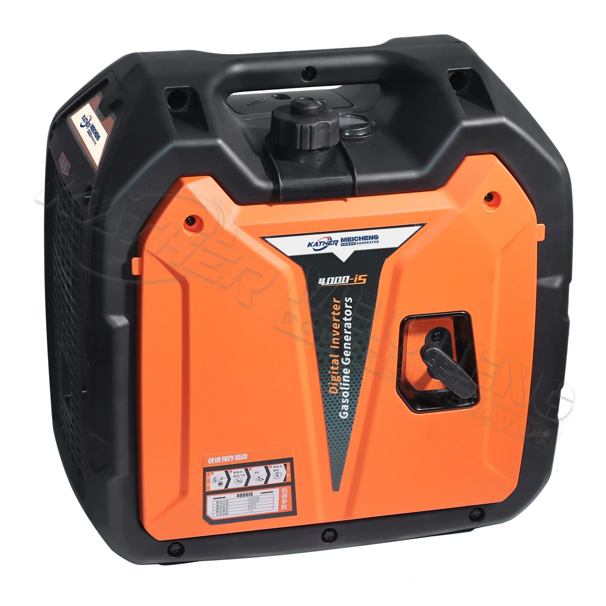 Generator Portabilis Sinensis 1200w 1800w 2000w 2200w 2800w 3200w 5000w 6000w Generatorum Digitalium Inversorum Portabilium Electricitatis ex Benzina
