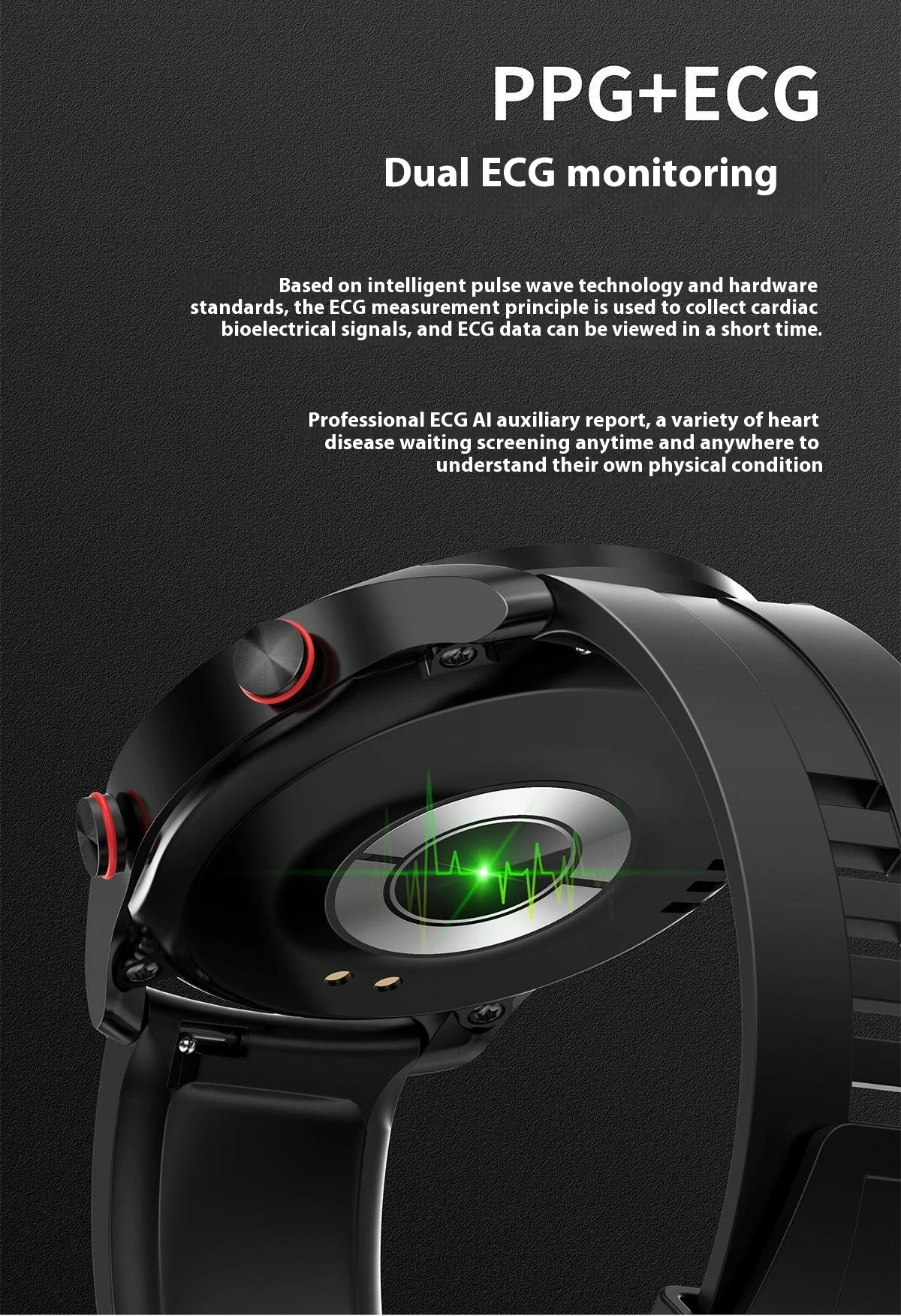 Smart Watch Business BT Call Answering Fitness Tracker IOS Waterproof