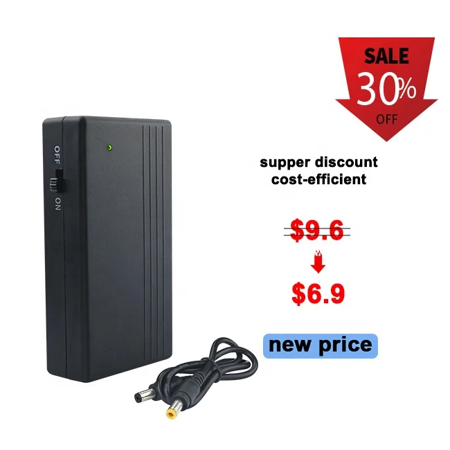 
New price uninterrupted power supply 12v 2a mini ups for wifi router 