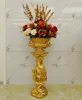 Peacock Floor Vase Flower/Ancient Gold
