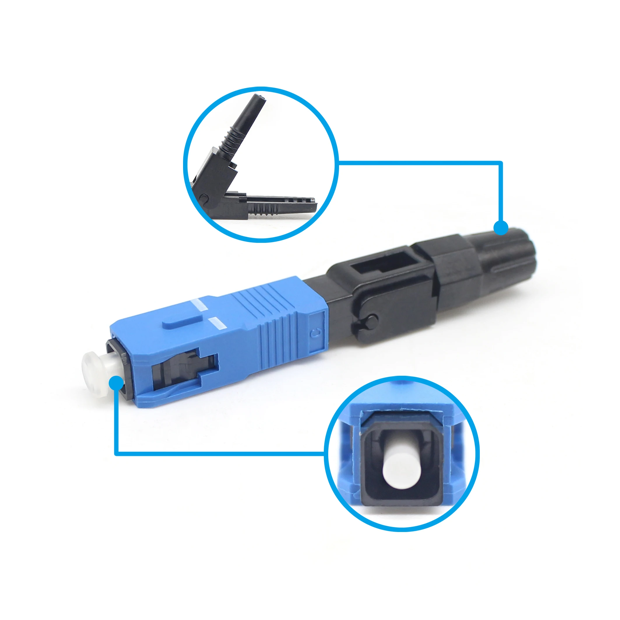 High Quality Sc Apc Upc Fiber Field Assembly Optical Fast Connector