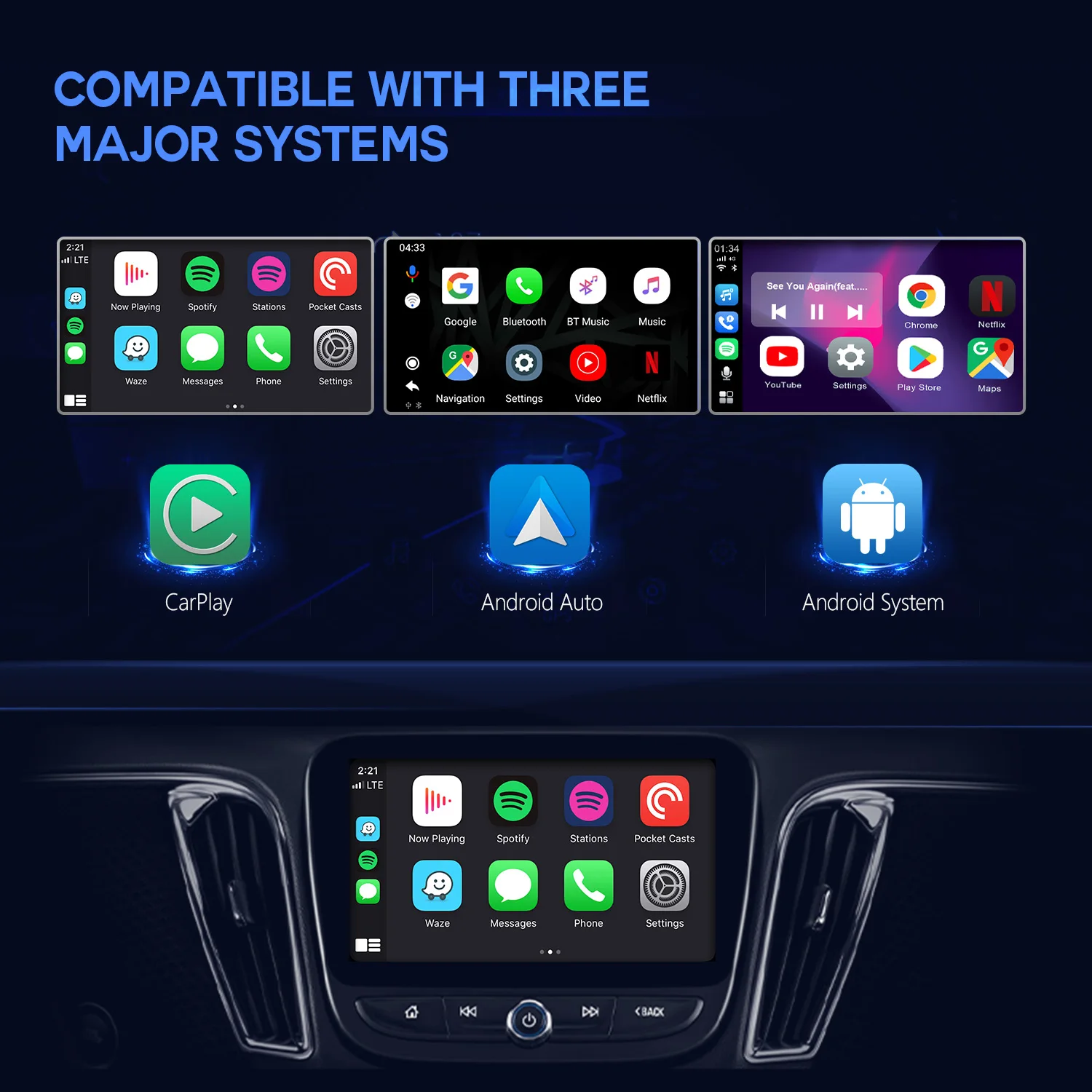 2023 Magic Box Carplay Android 13 Mini Multimedia Boxes Usb Wireless