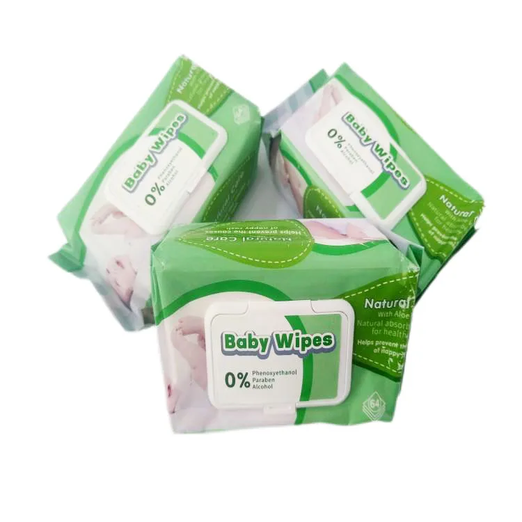 Soft One-Use Non-Woven Wet Wipes for Baby's Hand Cleaning Water-based One-Time Cleansing Towels