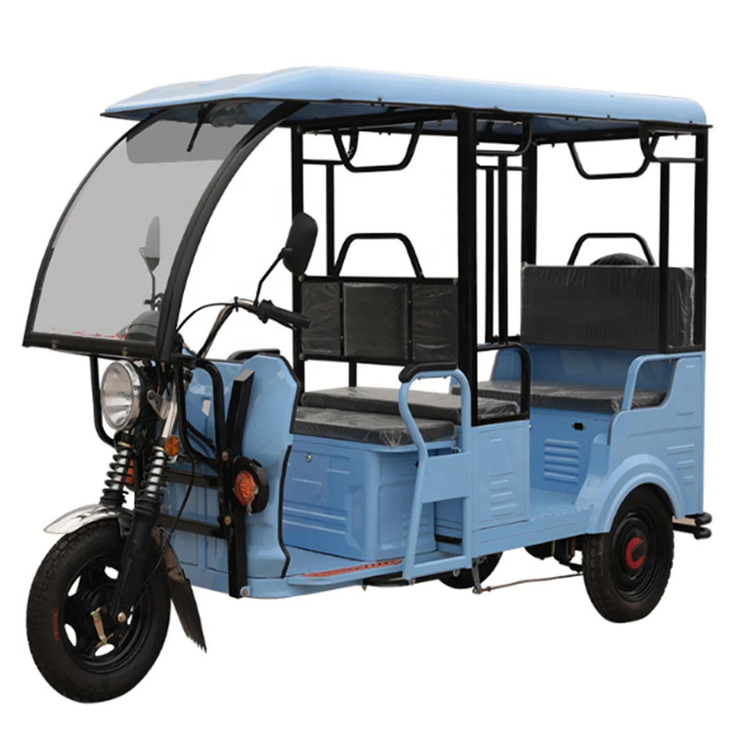 Electric Passenger Tricycle Tuk Tuk Tricycle 3 Wheeler 4 Seats Made In ...