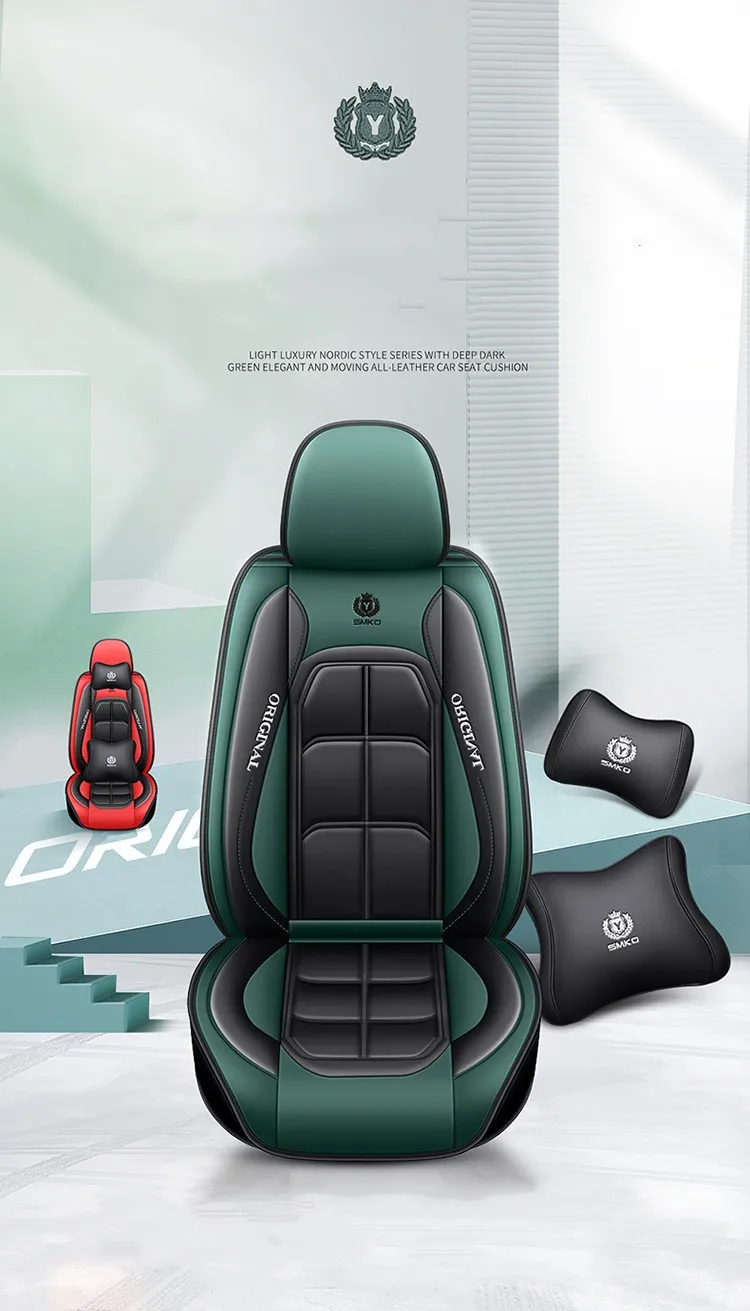 Hot Selling Wholesale Full Luxury Lather Seat Cover Universal Car Seat