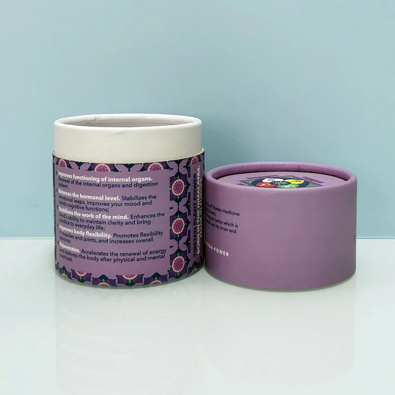 Packaging Tube for Cosmetic Soap Container Kraft Paper Luxury Cardboard PAPER Tube Custom Beauty Packaging Round JZPACKING