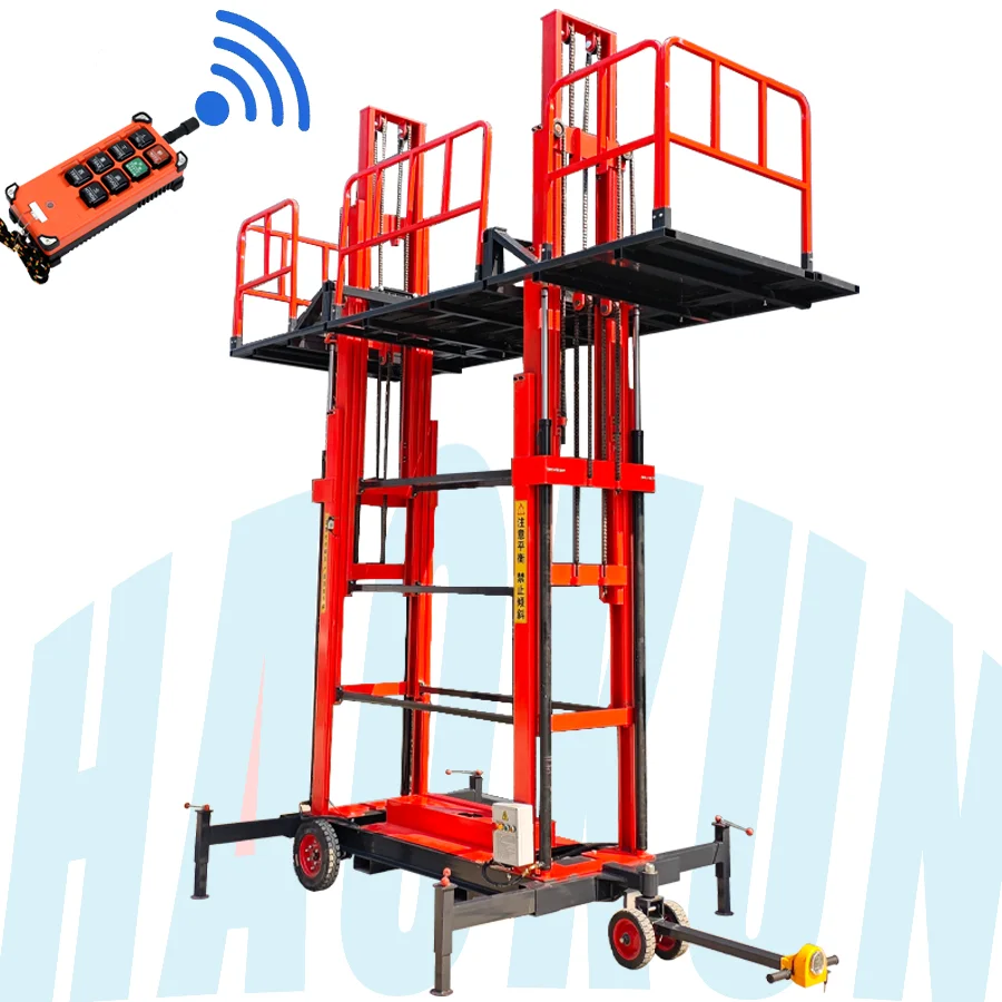 adjustable portable liftable-6m mobile electric lifting scaffolding scaffold accessories scaffolding for construction