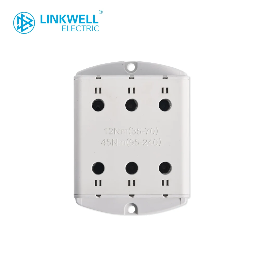 Terminal Block Connector 240mm2 3 Pole 6 Holes
