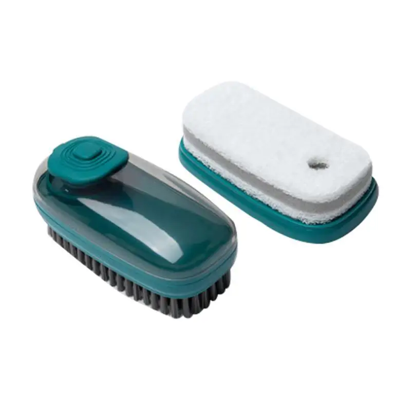 Liquid cleaning brush Laundry Multi-function replaceable head liquid washing clothes shoes scrub pot brush