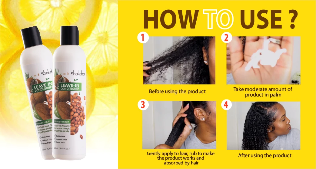 OEM профессиональный уход за волосами крем-кондиционер для повреждения кудрявых волос