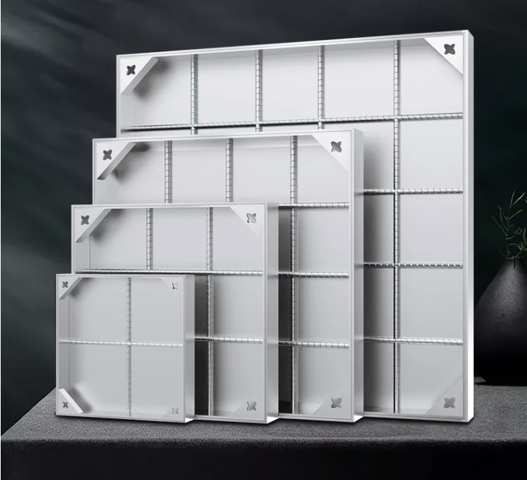 Stock Available 300*300*80mm 3mm Thickness 304 Stainless Steel Invisible Access Manhole Cover