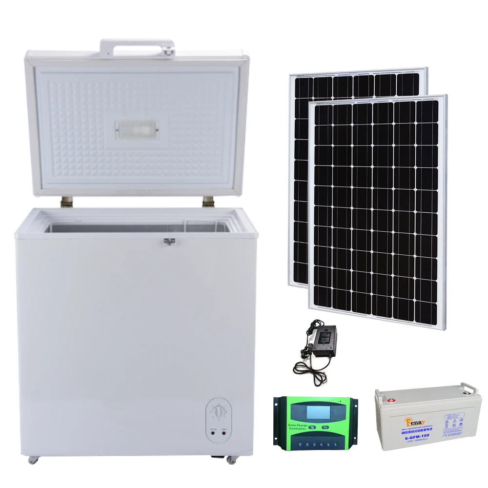 BD/BC-108 108Liter dc 12v 24v / Battery Powered Solar Deep Chest Freezer  Fridge, DC SOLAR FREEZER, Products