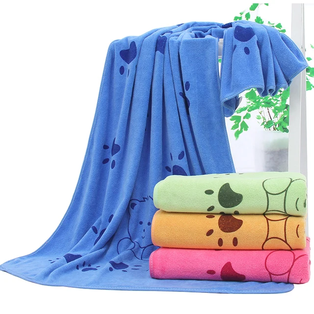 Amaz Best Seller Super Absorbent Drying Microfiber Bath Pet Dog Towel for Dog