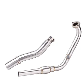 For YAMAHA MT15 R15 XSR155 System Escape Slip On 51MM Front Tube Link Pipe Connect Original full Motorcycle Exhaust System