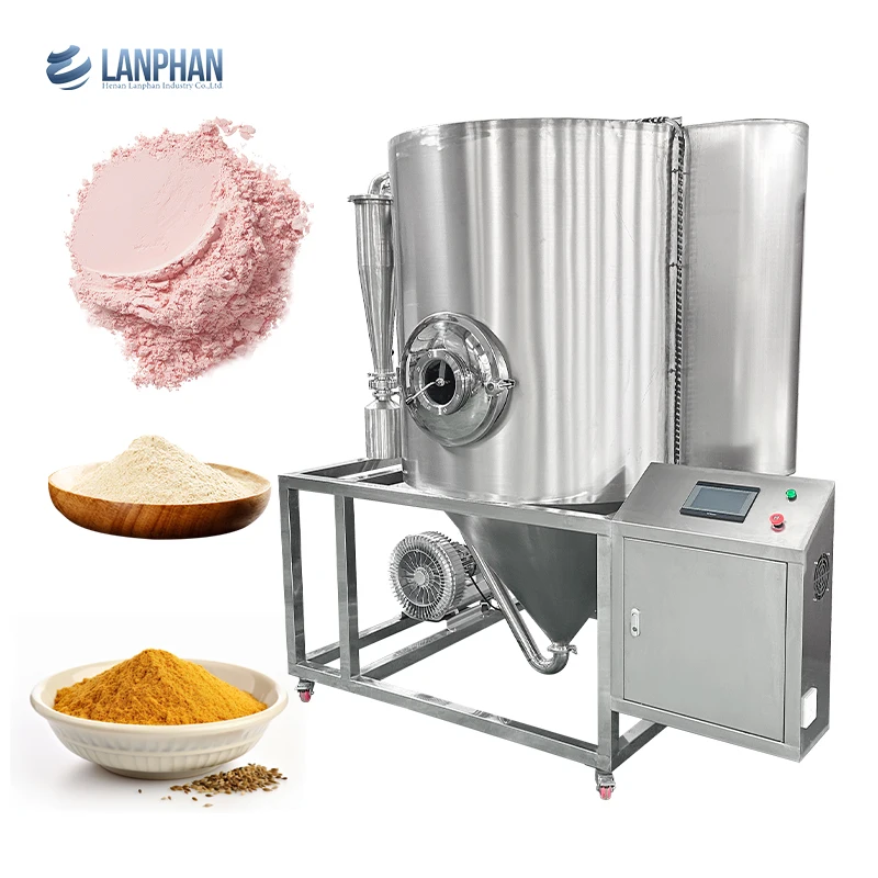 Laboratory Scale Syrup Milk Fruit Honey Food Powder Spray Dryer 10Kg