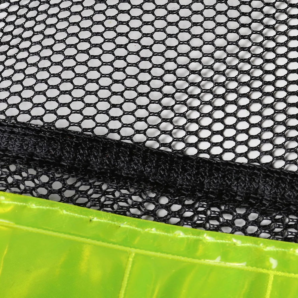 Yellow High Visibility X Back Breathable Hi Vis Construction Surveyor Reflective Safety Vest