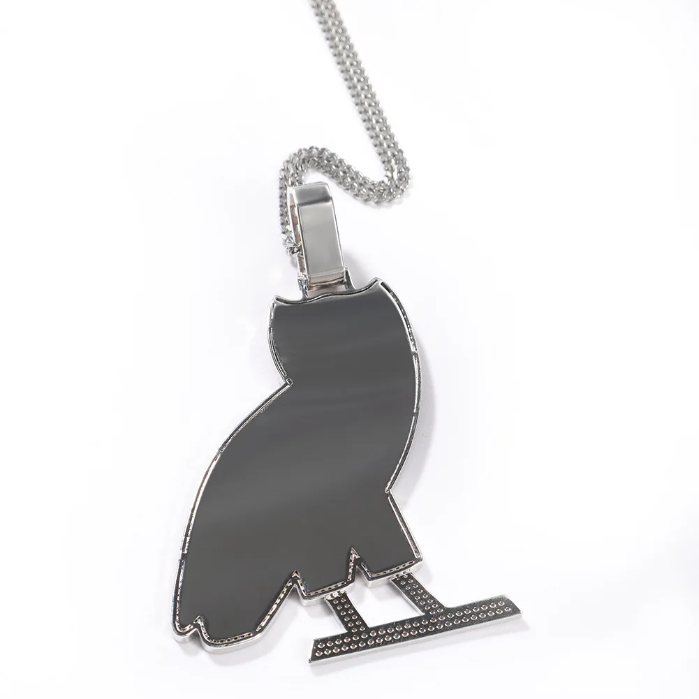 Pendentif Métal Hibou Bijoux Fantaisie - Occasion, Sans Marque, Design Hibou