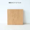 Estilo tres en madera de cerezo.