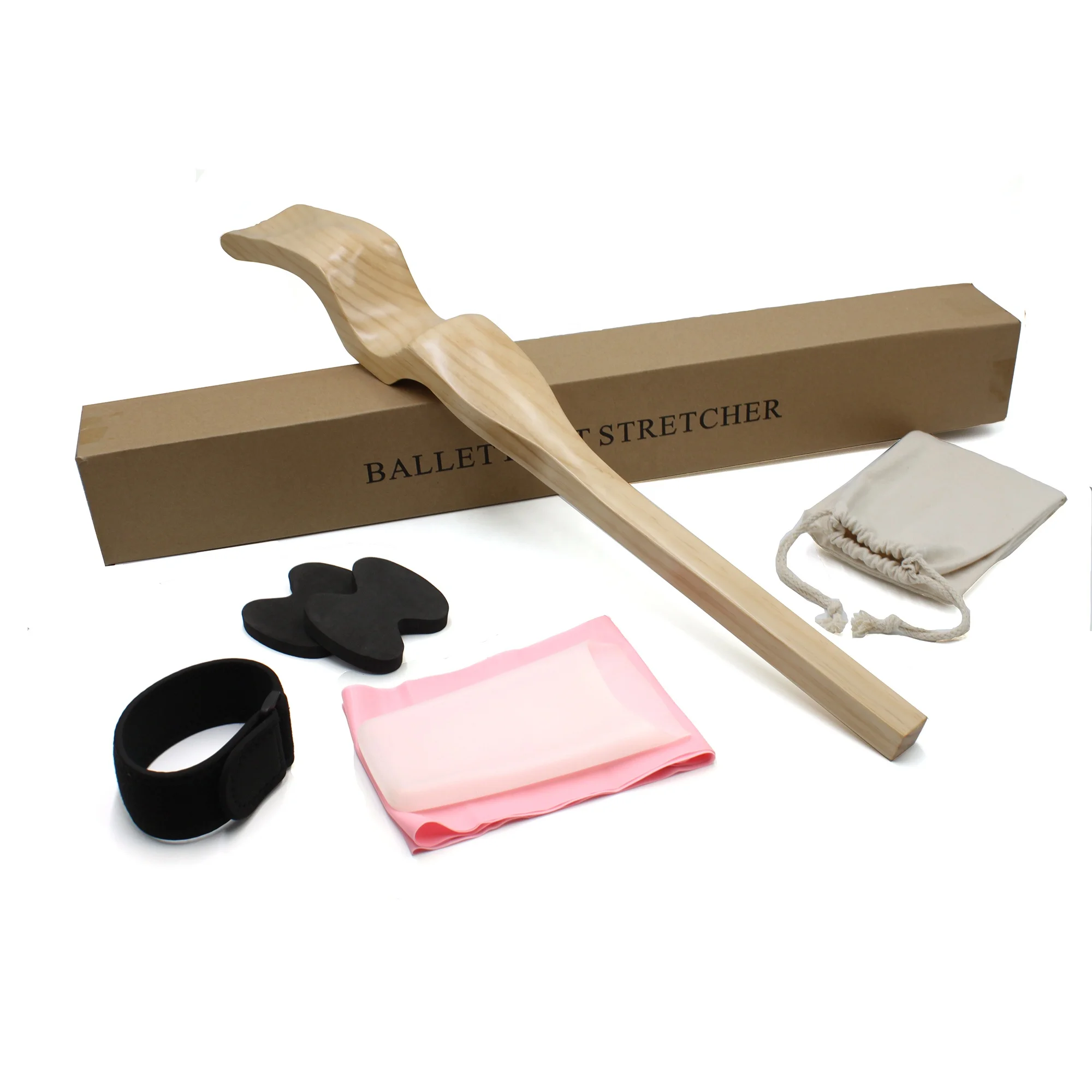 Custom Logo Wooden Ballet Foot Stretcher for Ballet Dancer Cheer and Gymnastics