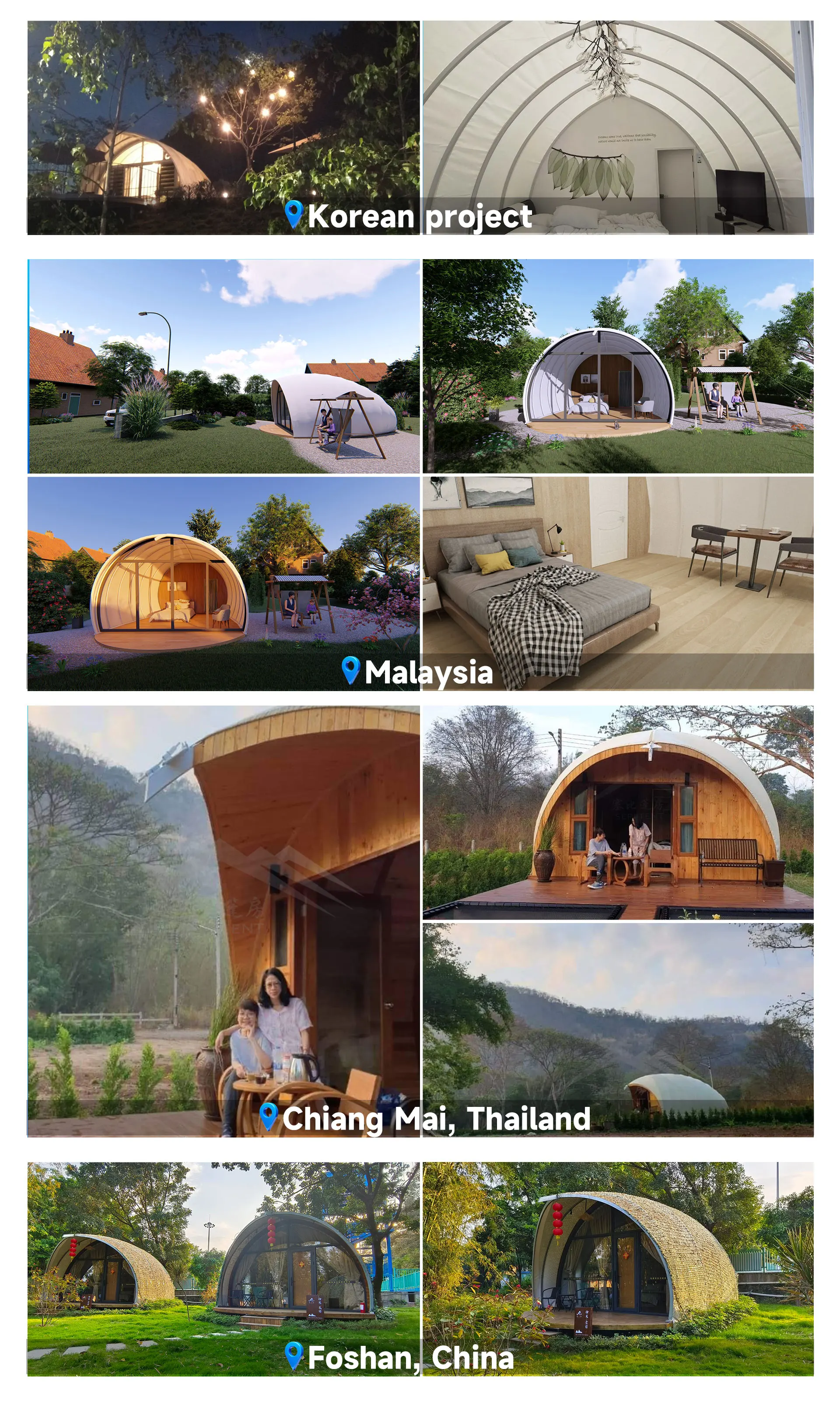 Shell Hotel Luxury Customized Shell Tent for Hotels | Four-Season Glamping Tent for ...