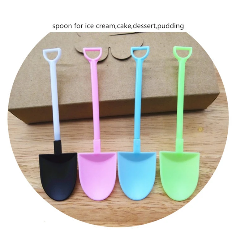 Wholesale Disposable Mini Colored Spoon
