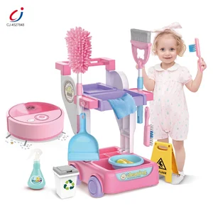 Chengji cleaning tools trolley toy sweeping machine simulated pretend play preschool cleaning toys