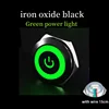 Black green power light