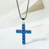 N0172-3 4*4mm Square Blue CZ