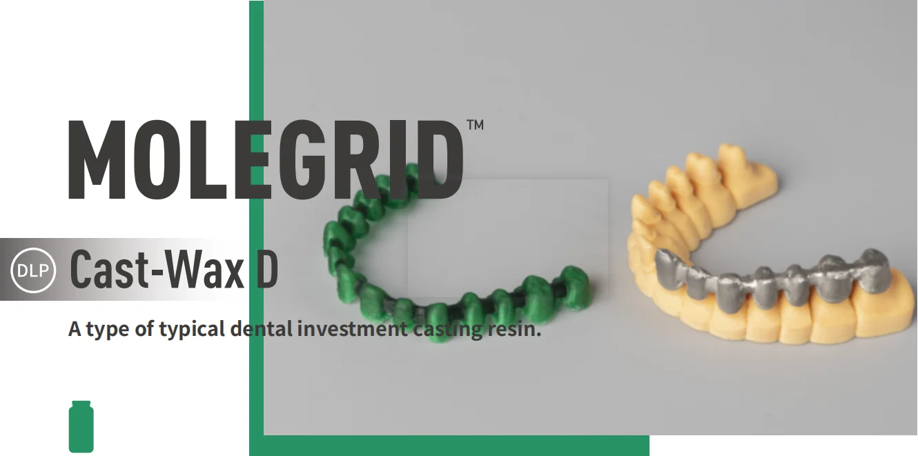 3D-Druck Gießharz 500g – 405nm UV Photopolymer, Wachs-Ersatz – Für Dental & Feinguss