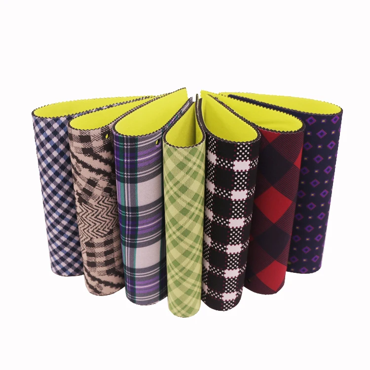 Высококачественная фабричная Неопреновая ткань резиновый лист рулон 1 мм 2 3 для одежды переработанный