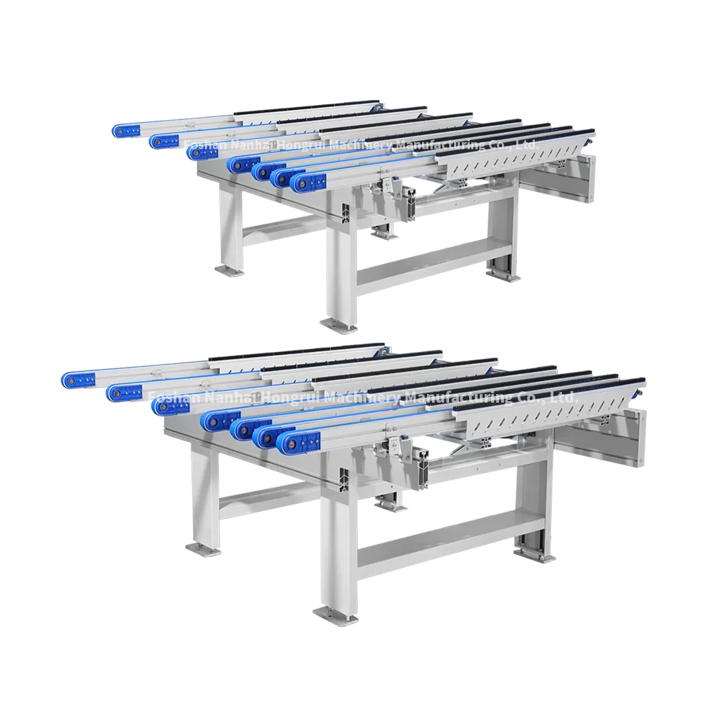 Hongrui Powered Roller Conveyor Manufacturing With Translation Device for Door