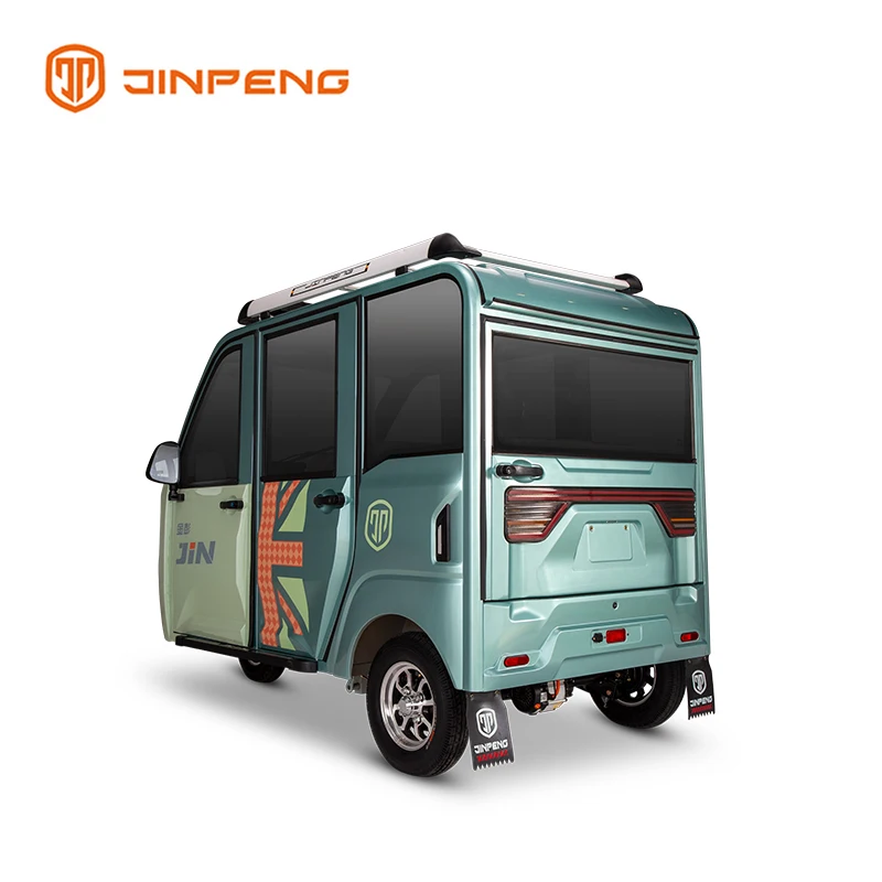 Factory Price Electric Rickshaw Big Power Solar EV Car with 4 Seats Passenger Tricycle