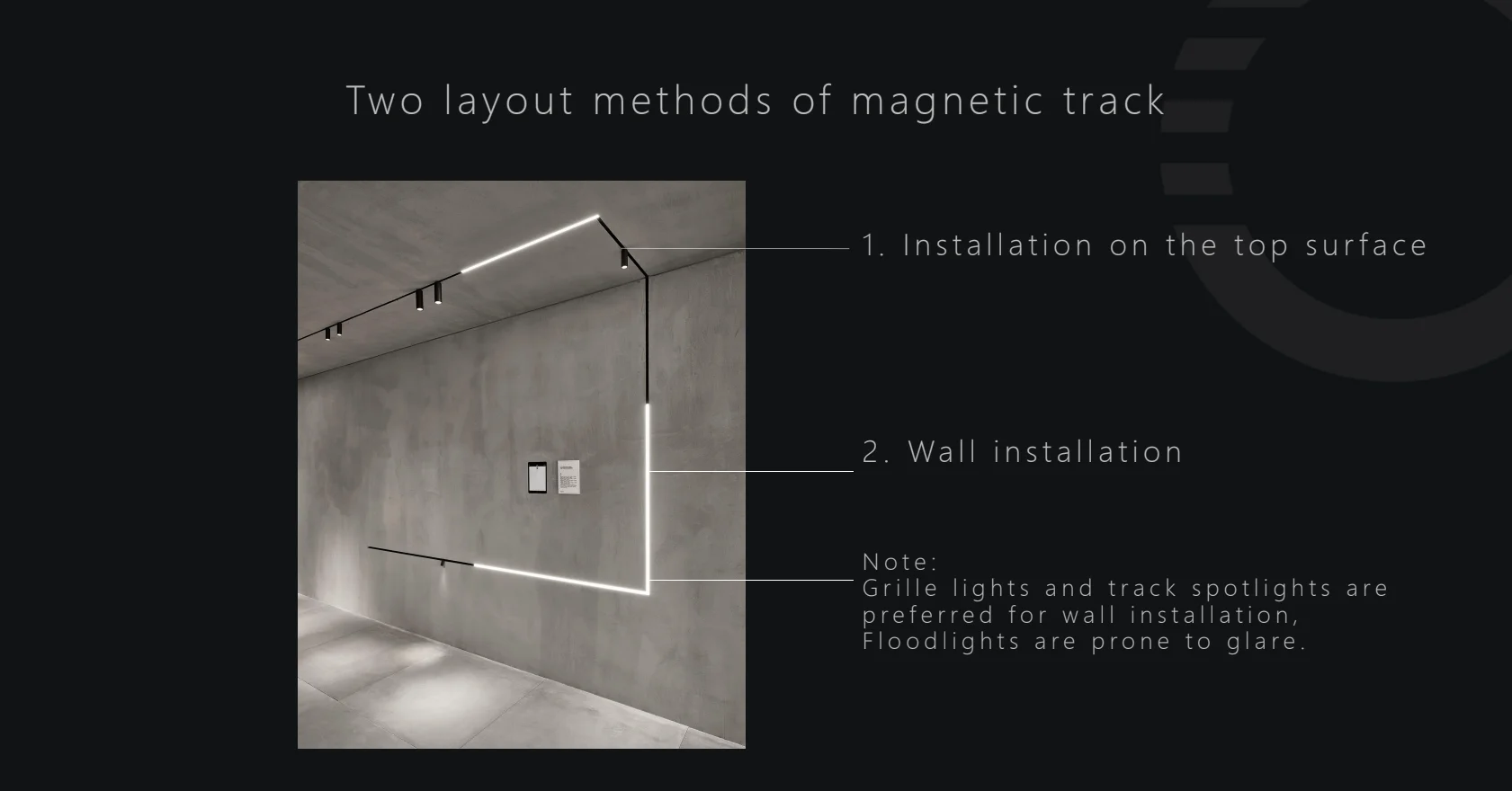 2021 ORVIBO Zigbee Smart Light Smart Magnetic Track Grille Light 15W Smart Ceiling Light