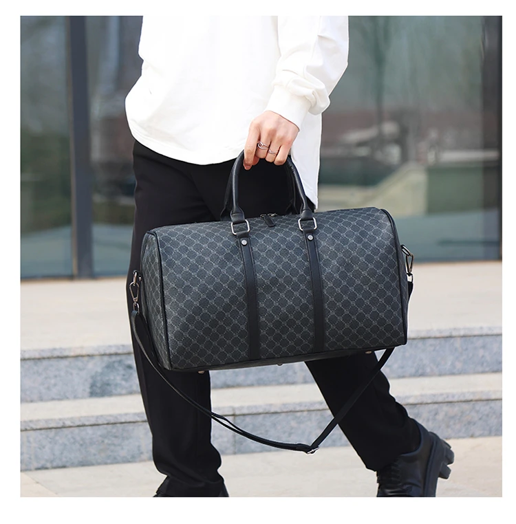 Custom luxury brand travel bags men leisure travel fitness for women capacity suitcases handbags hand luggage travel duffle bags