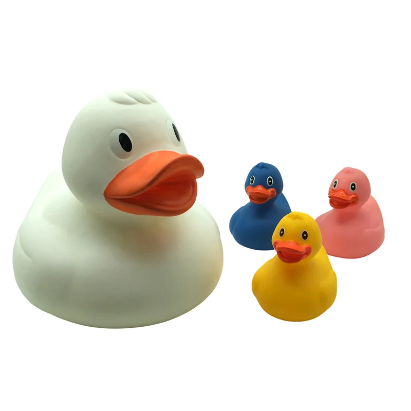 Виниловая пластиковая большая желтая большая резиновая большая утка плавающий бассейн водная Ванна игрушка для детей
