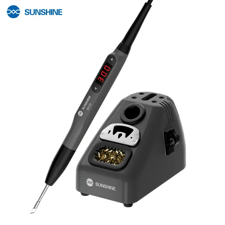 SUNSHINE S210 Smart Portable Soldering Iron Phone Repair Soldering Station Fast Melting Tin