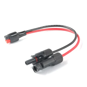 MC Solar Connector to 2x30A Power APP Extention Cable Solar Charge Cable Reverse Connection