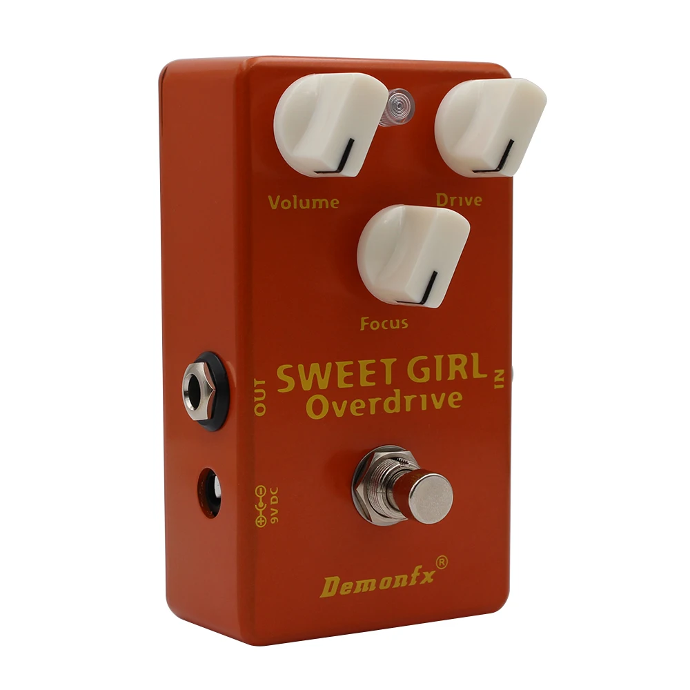 DemonFx Sweet Girl Overdrive Electric Guitar Pedal - Premium Sound
