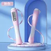 Pink bamboo-joint style [Single-button reset counter]