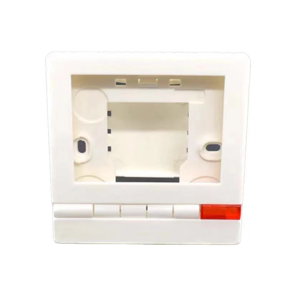 LCD Temperature Controller Hotel Air Conditioning Temperature Awitch Display Panel Plastic Shell Junction Box 86*86*25mm CIC85