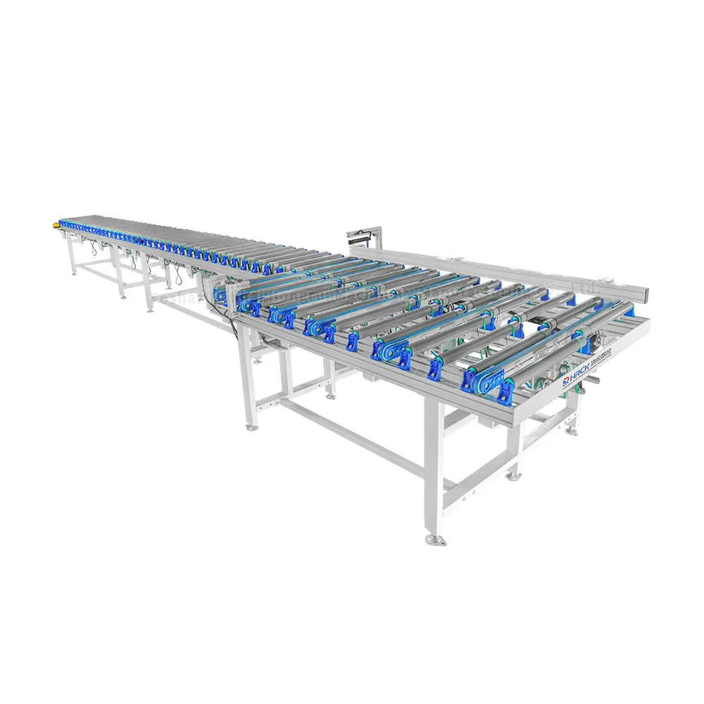 Fully automatic and unmanned drum conveyor line kitchen cabinet production line