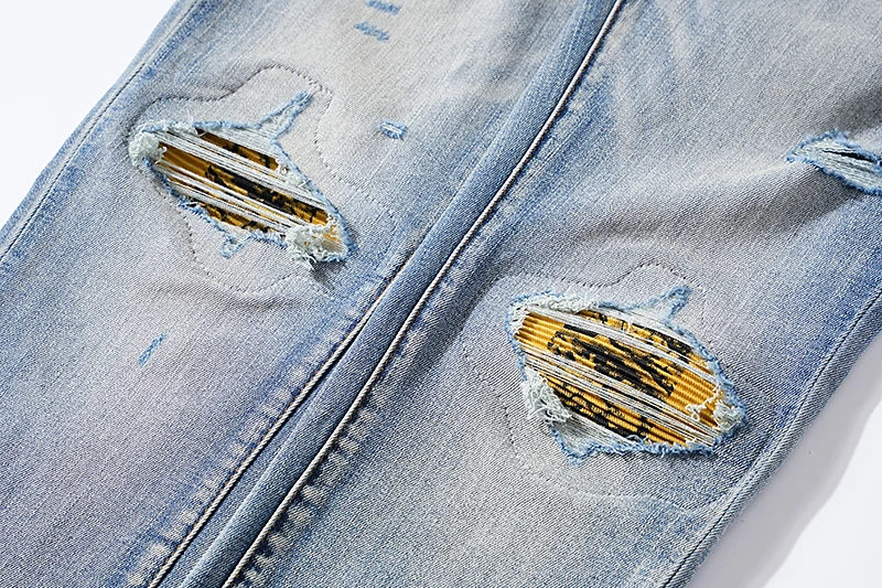 Brand Designer Flare Stacked Jeans Yupoo Catalog Oem Custom Jeans Men  Amirys Jeans