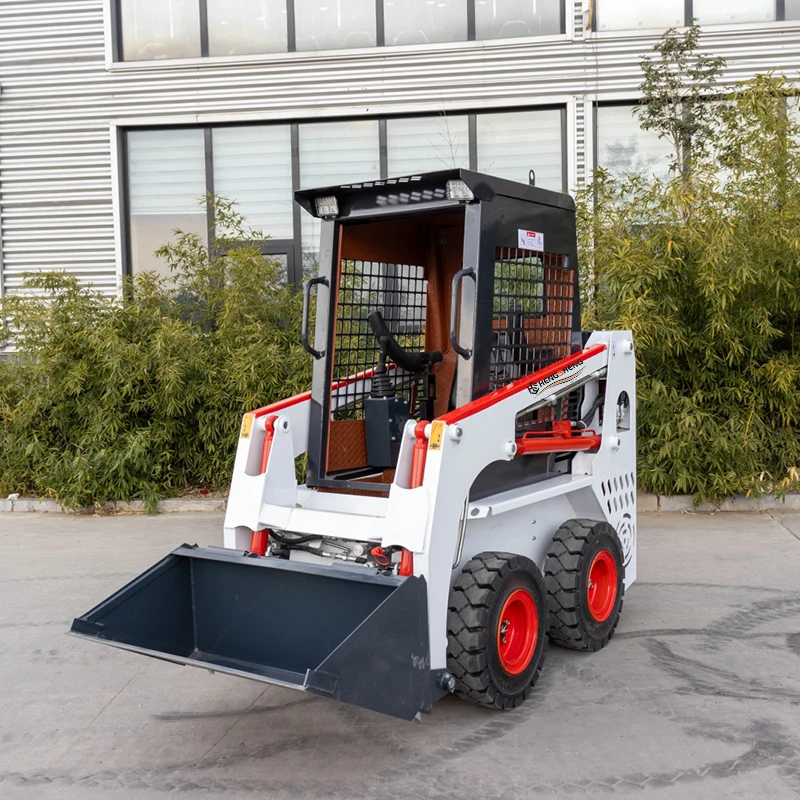 Hot EU/EPA HSL25 Skid Loader with AC Laidong Diesel Engine Overall Operating Height 3300mm One-year Remote Warranty New Arrival